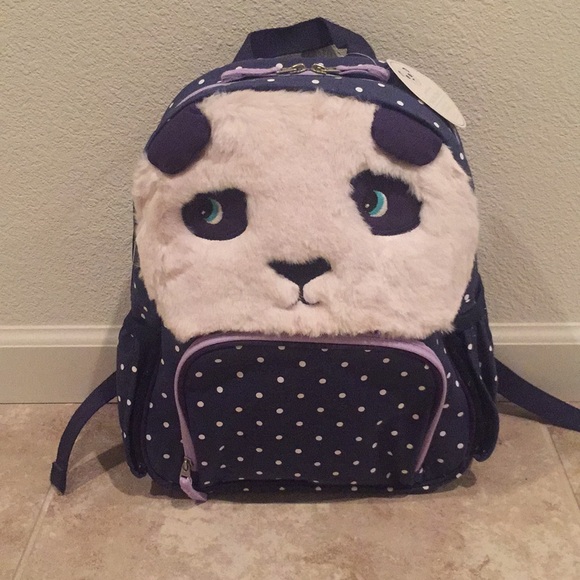 pottery barn panda backpack